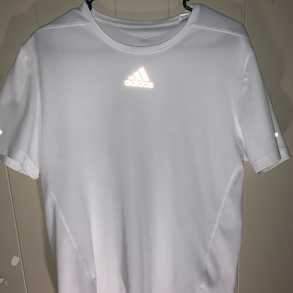 Men’s Adidas White running shirt